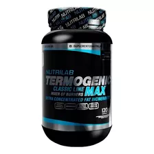 Termogenic Max Nutrilab. 120 Comp. Quemador De Grasa. Sabor Neutro