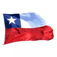 Bandera Chilena 120 X 180 Cm Tela Bandera Fecha Patria