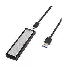 Carcasa Externa Usb C De Aluminio Ssd M.2 Sata Llave B,...