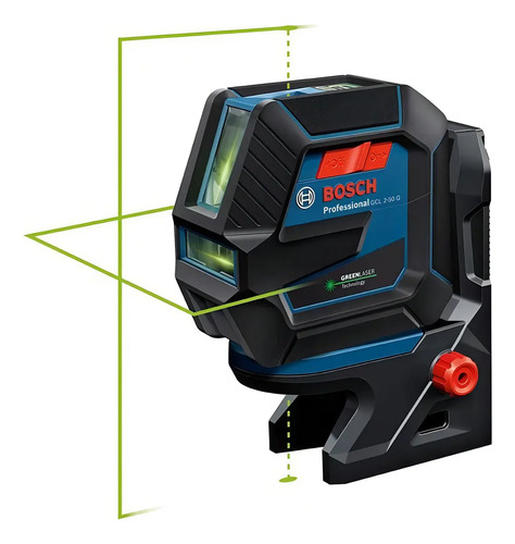 Nivel Láser Líneas Y Puntos Verdes Bosch Gcl 2-50 G Soporte Rm 10 Tripode