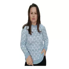 Blusa De Frio Coraçao 3d Inverno Tricot Trico Oferta 2018 