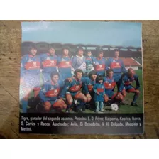 Recorte Tigre Ganador Del Segundo Ascenso 97/98