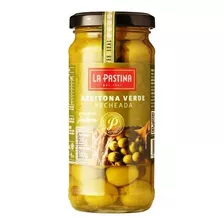 Azeitona Espanhola Recheada C/ Anchova La Pastina 235g