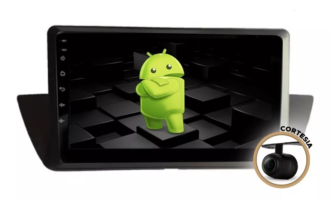 Central Multimídia Bmw X1 2011 2012 Android Carplay 9''