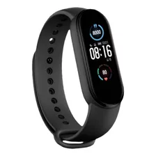 Reloj Inteligente M5 Smartwatch Bluetooth Musica Android Ios Color De La Caja Negro Color De La Malla Negro