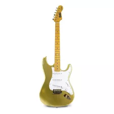 Guitarra Elétrica Dod Str Gold-1 6 Cordas C/ Imperfeições