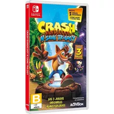 Nuevo Crash Bandicoot N Sane Trilogy Nintendo Switch + Bonus