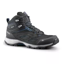 Bota Impermeável De Trilha Mh100 Mid - Cor Preto