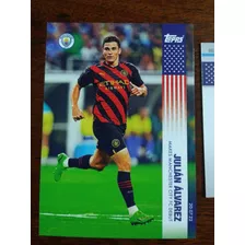 Adrenalyn Julián Álvarez - Topps Now Debut En El City 