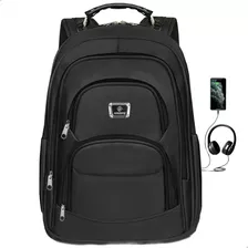 Mochila Bolsa Masculina Reforçada Notebook Impermeável Usb