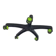 Kit Estrela Arcada Cadeira Gamer Rodinhas Verde Anti Risco 