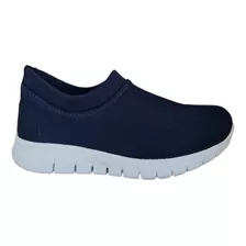 Zapatillas Elastizadas Super Livianas Color Azul