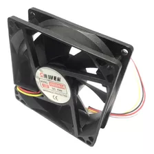 Turbina Cooler Fan Ventilador 12v Dc 80 80 25mm Con Ruleman