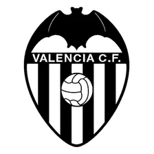 Vinilo Decorativo Escudo Valencia Club De Fútbol
