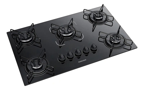 Cooktop Itatiaia Essencial 5 Bocas Preto