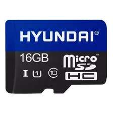 Tarjeta De Memoria Hyundai Sdc16gu1 Con Adaptador Sd 16gb