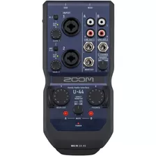 Zoom U-44 Interfaz De Audio Portátil De 4 Canales