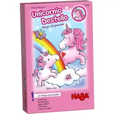 Juego De Mesa Unicornio Destello: Bingo Chispeante - 3+ Años