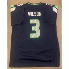 Jersey Nike Nfl Seattle Seahawks Russell Wilson #3 Youth Xl