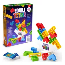 Jogo Equilitetris Tabuleiro Equilibrio Brinquedo Montar Mesa