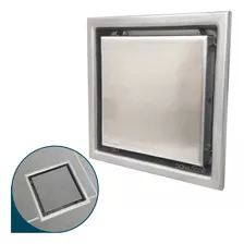 Ralo Oculto Inox 11x11 Tampa Invisível Quadrado Não É Pvc