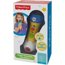 Microfono Graba Luz Y Sonido Fisher Price (2447)