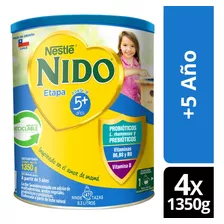 Leche Nido 5+ Protectus® 1350g Pack X4