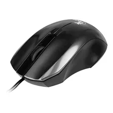 Xtm-185 - Mouse Optico 3d De Tres Botones Xtech Color Negro