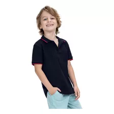 Camisa Infantil Menino Polo Algodão Trick Nick Tam 1 Ao 10