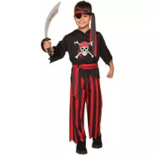 Forum Novelties Disfraz De Pirate Matey Para Niños, Como Se 