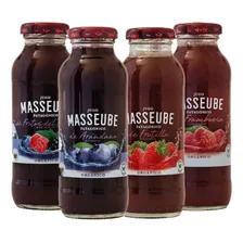 Pack X4 Jugos De Fruta Organicos Masseube Sin Tacc