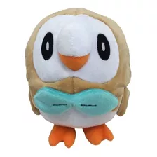 Rowlet Pelúcia Pokémon Boneco Coruja Pronta Entrega 18cm