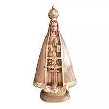 Imagem De Nossa Senhora De Aparecida Marmorizada 32 Cm