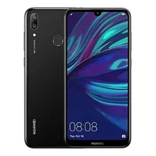 Huawei Y7 2019 32 Gb Negro Medianoche 3 Gb Ram Con Funda Uso Rudo