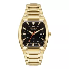 Relógio Masculino Technos Skymaster Dourado Garantia 1 Ano Cor Do Fundo Preto