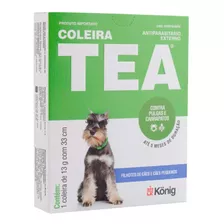 Coleira Antipulgas Tea 327 13g Para Cães Porte Pequeno 33cm