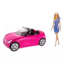 Auto Barbie Con Muñeca Glitz Combo Original Mattel Lelab