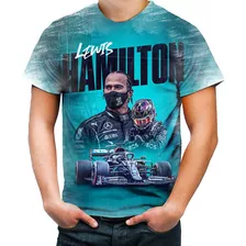Camiseta Camisa Lewis Hamilton 44 Piloto Formula 1 F1 Art 6