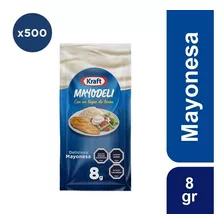 Mayonesa Kraft Mayodeli Sachet 8g Caja 500 Unidades