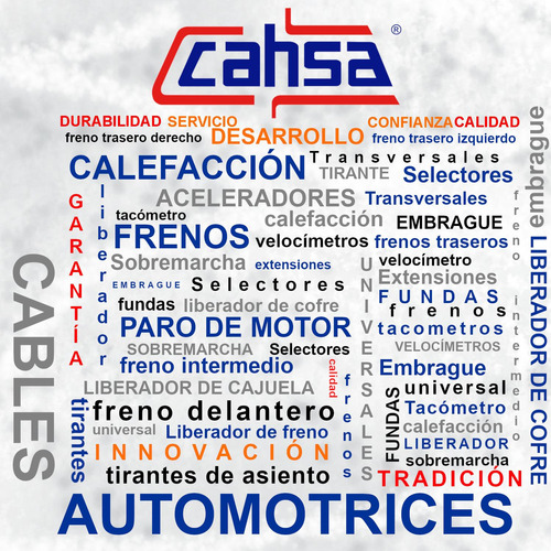 Chicote Liberador Cofre Chevrolet Spark 2014 1.2l Cahsa Foto 4