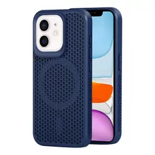 Funda De Disipación Azul Oscuro Para iPhone 11