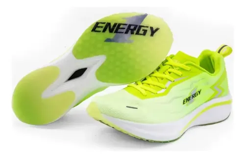 Zapatillas Energy Con Placa De Nylon - Verde