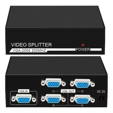 Divisor De Video Splitter Vga 1x4 Hdmi Projetor