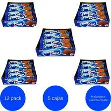 Bubulubu Grande 12 Pzas 5 Cajas Chocolate Malvavisco Dulce