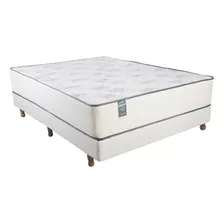 Sommier Americana Elite Espuma Himalaya 2 Plazas De 190cmx140cm Blanco