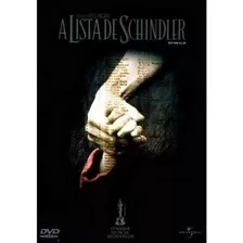Dvd A Lista De Schindler - Steven Spielberg - Lacrado Novo