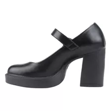 Zapatilla Casual De Dama Vi Line Fashion 502b Color Negro