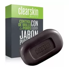 Jabón Facial Matificante Avon Clearskin | Carbón Activado