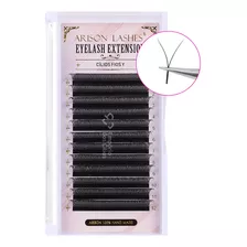 Cílios Arison Lashes Y Volume Brasileiro Mix E Tamanho Único