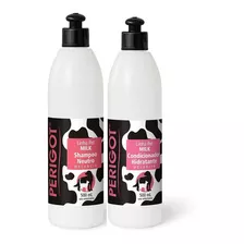 Kit Perigot Shampoo Melancia Milk + Condicionador 500 Ml Fragrância Sem